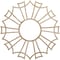 Ekena Millwork Augustus Wood Fretwork Pierced Ceiling Medallion, Red Oak, 28"OD x 9 7/8"ID x 1/4"T CMWP28X28X0250AURO - alternate 1